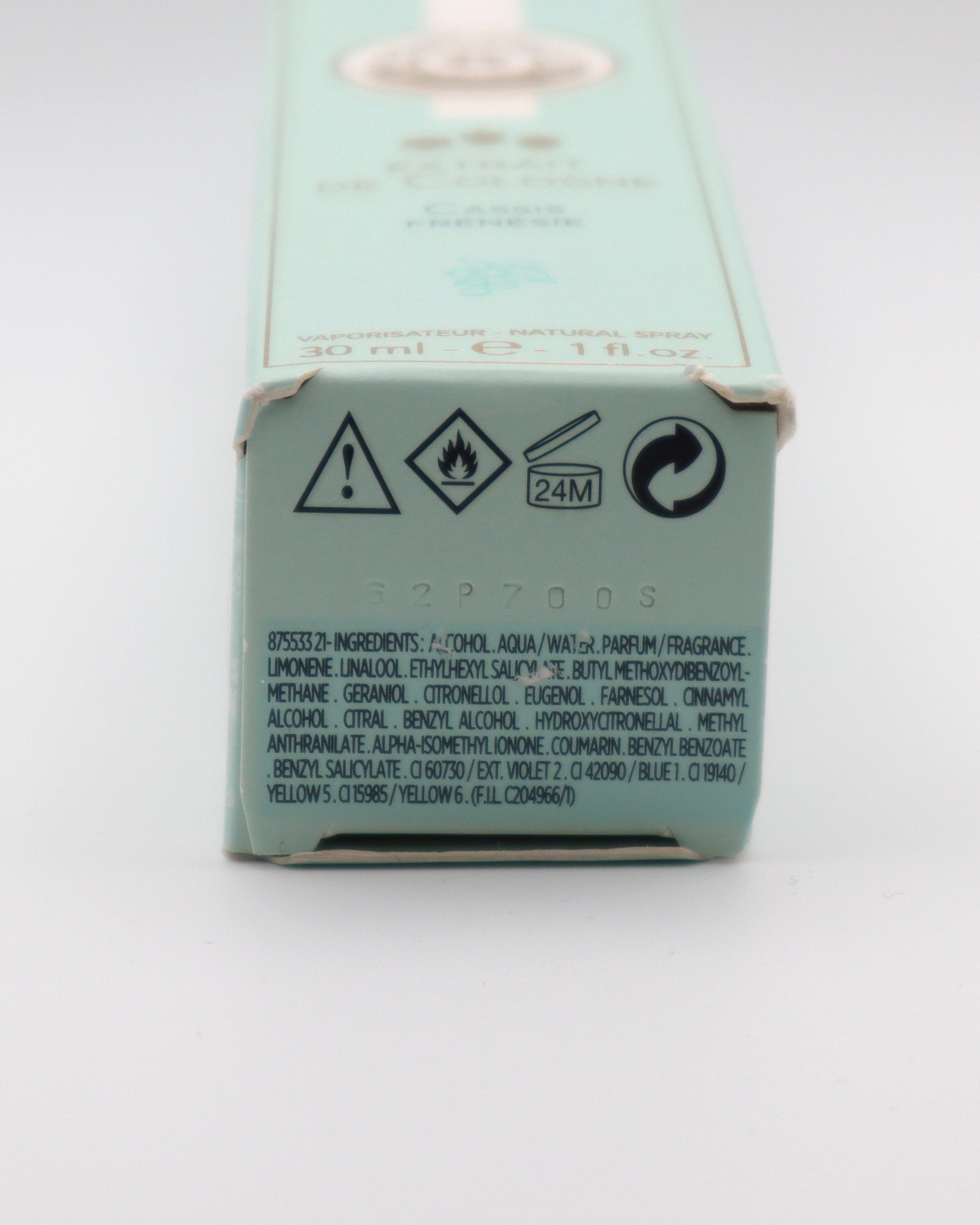 Roger & Gallet Cassis Frénésie Extrait de cologne - 30 ml