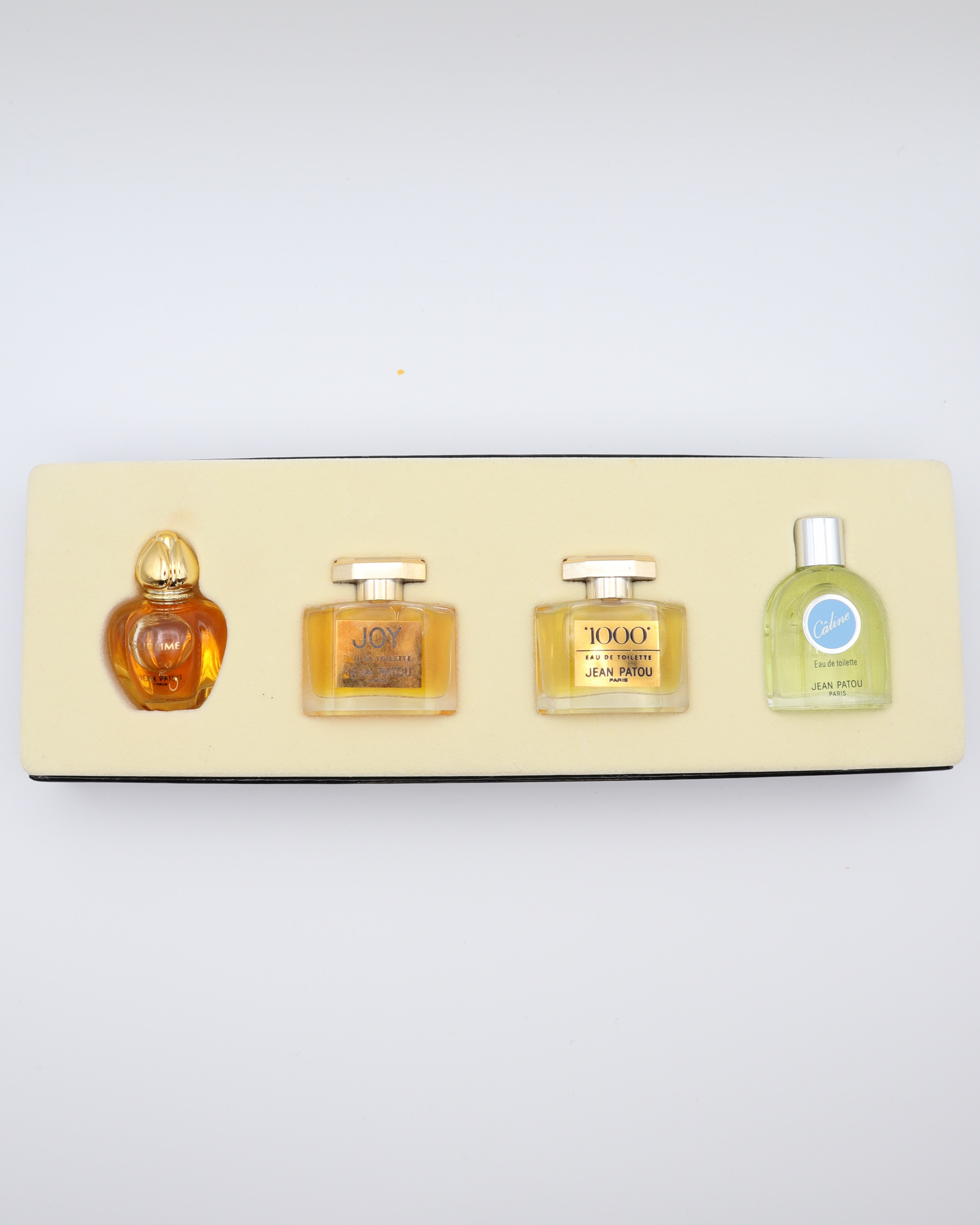 Collectible Coffret Jean Patou Miniature Vintage Perfumes